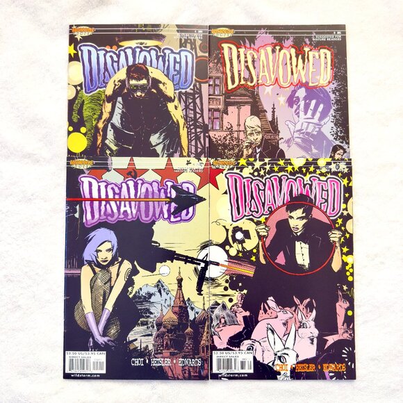 Disavowed 2, 3, 4 & 5 - Homage Comics - 2000 Comic Book Lot 2-4 - Picture 1 of 9
